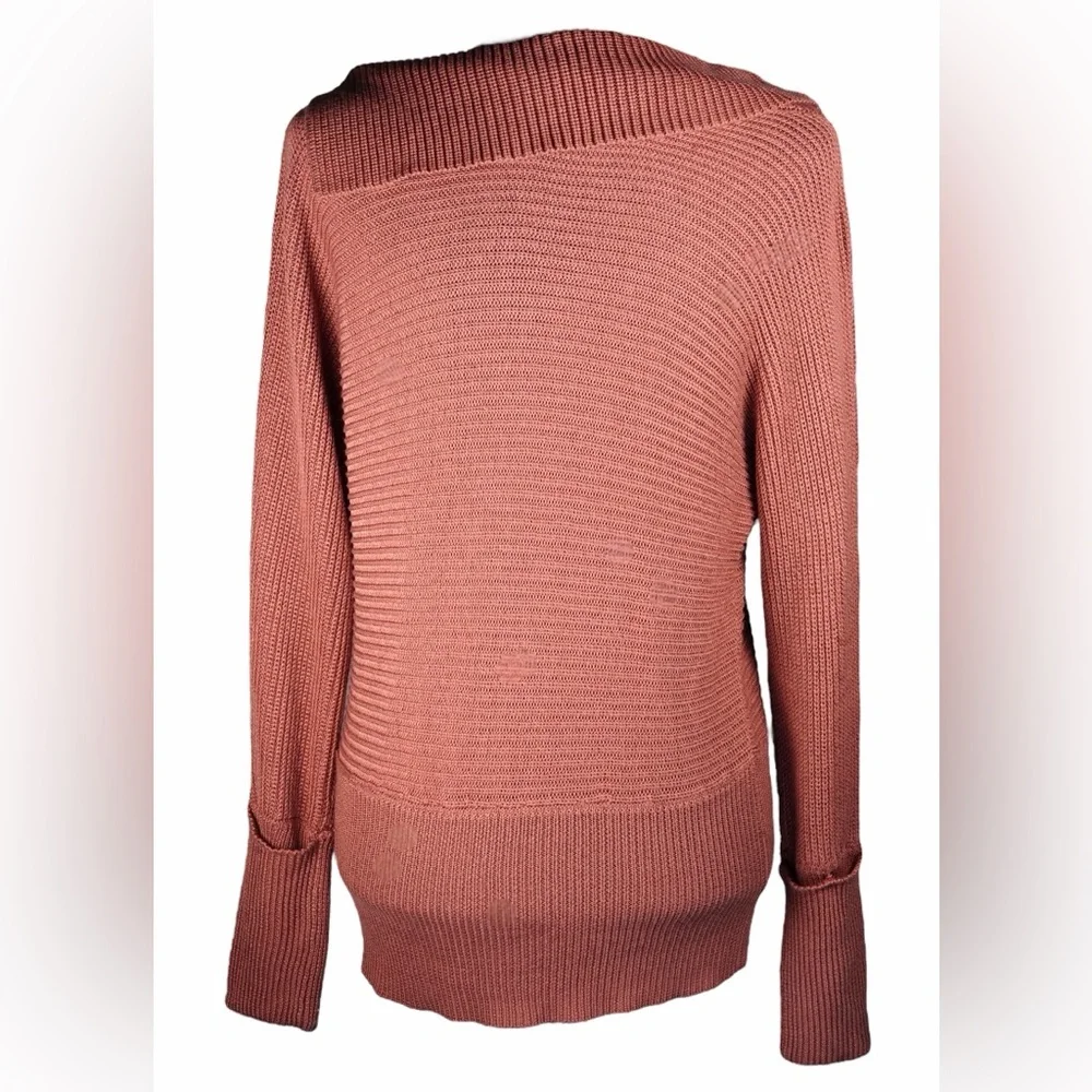 New York & Company Soho Women’s 100% Acrylic Ribbed Knit Sweater Top Medium